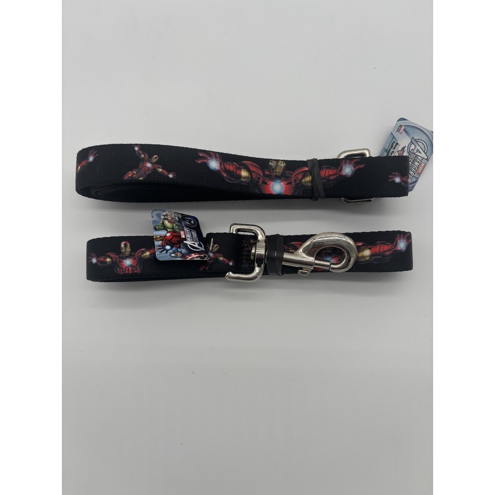 Buckle Down Marvel Iron Man Dog Leash